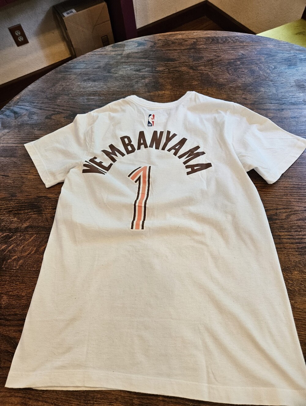 Nike Wembanyama City Edition Tee Sz S - Picture 6 of 7